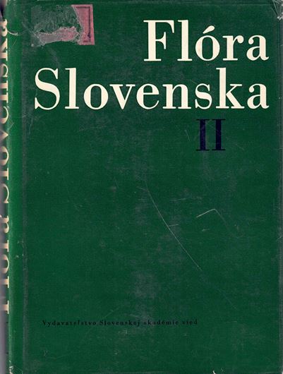 Volume 2: Pteridophyta, Coniferophyta. 1966. illus.(dot maps and line figs.). 349 p.- In Slowakian, with Latin nomenclature.