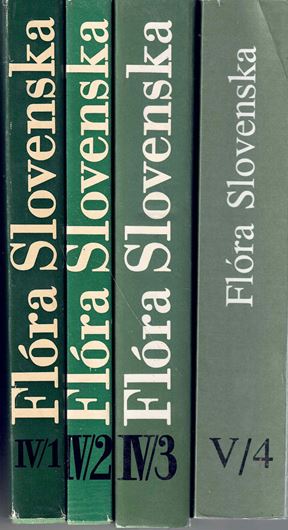 Volume 4: 1-4. 1985 - 2002. illus.(line drawgs.). 2162 p. gr8vo. Hardcover.-In Slowakian, with Latin nomenclature.
