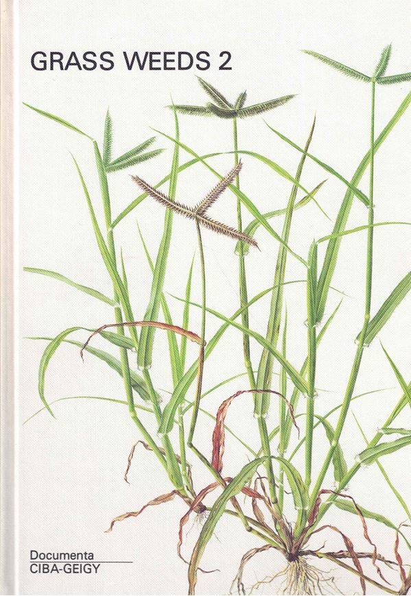 Grass Weeds 2: Chloridoideae, Pooideae, Oryzoideae. 1981. Many line drawings.  24 col. plates. 137 p. 4to. Hardcover.