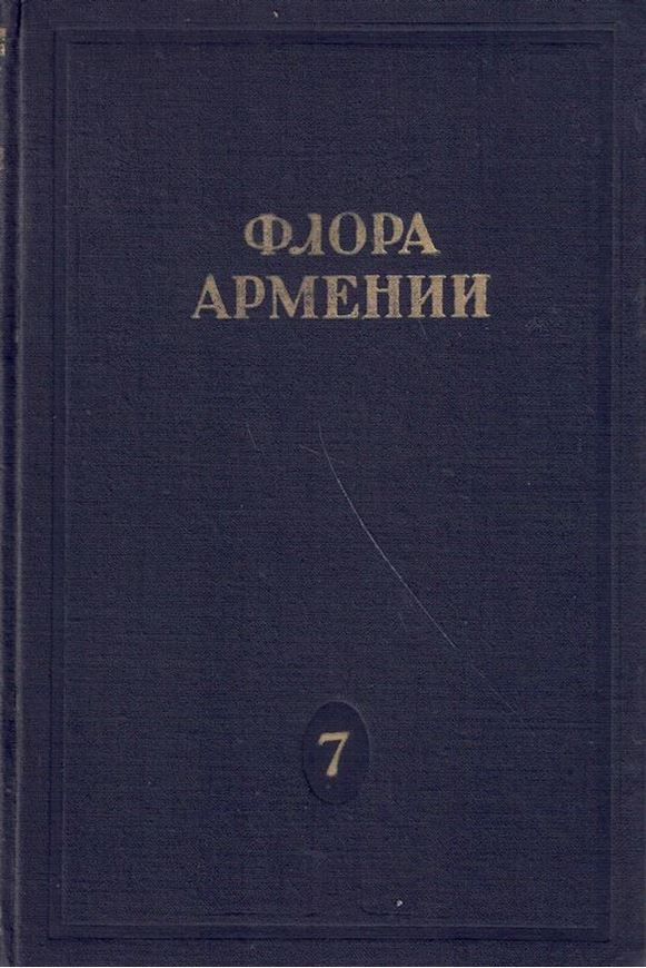 Volume 07: Oleaceae - Boraginaceae. 1980. illus. (line drawings). 291 p. gr8vo. Hardcover. - In Russian, with Latin nomenclature.