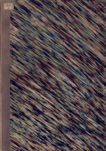 Repertorium Florae Ligusticae. Pars Prima: Plantae Phanerogamae. 1843. 529 p. 4to. Halfcloth.