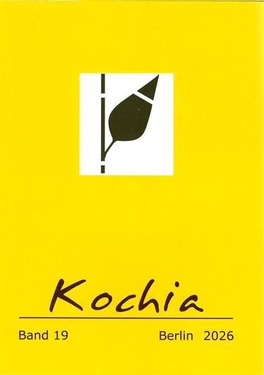 Kochia. Band 19. 2026. viele Farbphotographien. 271 S. gr8vo. Broschiert.