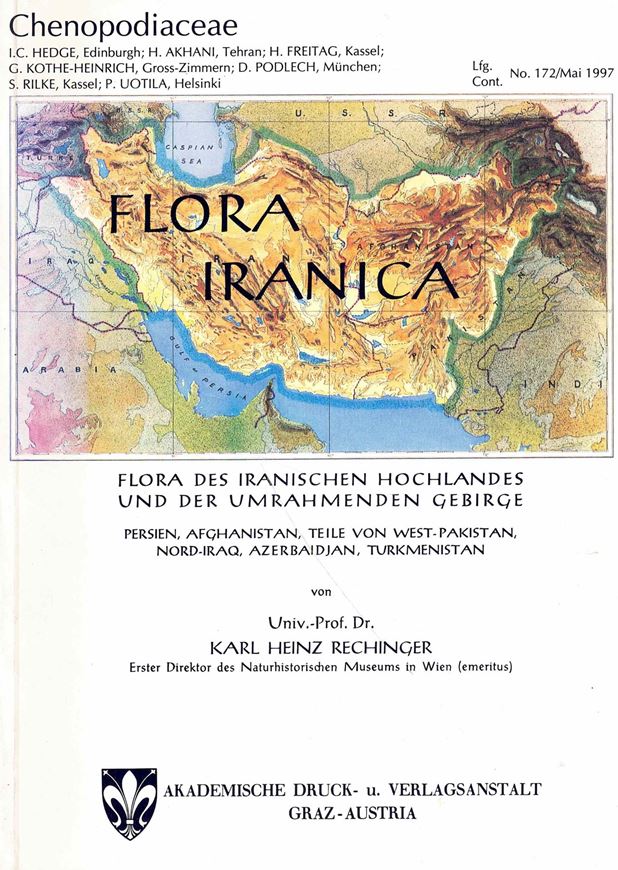 Flora Iranica.Lfg.172: Chenopodiaceae.1997.212 Tafeln. 371 S.gr8vo.Broschiert.