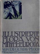 Illustrierte Flora von Mittel - Europa. Mit besonderer Berücksichtigung von Oesterreich, Deutschland und der Schweiz. 1 Auflage. Bände 3-7 gebunden in Leinenbände. 1909- 1931.4to.