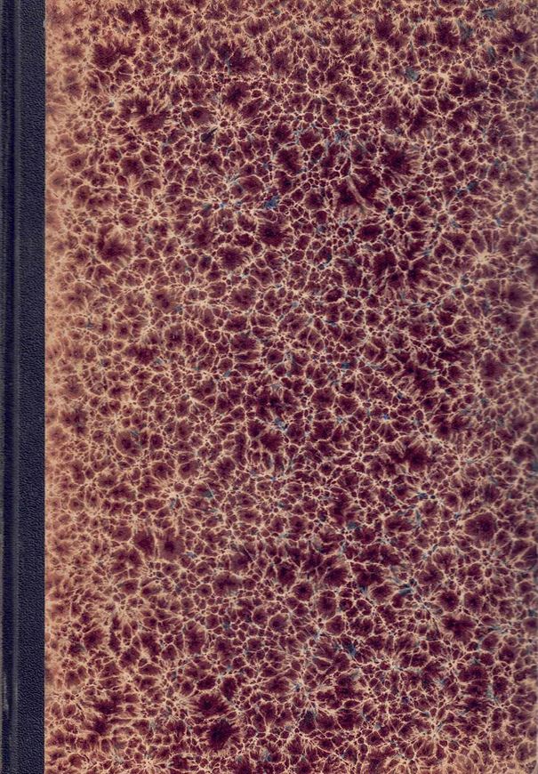 Prodromus Florae Comitatus Nitriensis, sistens Plantas Phanerogamicas et Cryptogaicas Vasculares in Comitatu Nitriensi Hucusque Observatas. 1865 86 p. Hardcover..
