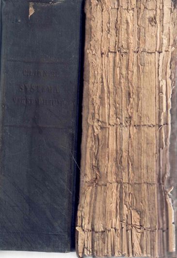 Caroli Linnaei Systema Vegetabilium Edition Decima Sexta. Volumes 1- 4:1; 5. 1824- 1828. gr8vo.