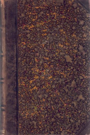 Die Laubmoose Deutschlands, Oesterreichs und der Schweiz. Abteilung 1: Sphagnaceae, Andreaeaceae, Archidiaceae, Bryineae ( Cleistocarpae, Stegocarpae (Acrocarpae)). 1890. ( Dr.L. Rabenhorst's  Kryptogamenflora von Deutschland, Oesterreich und der Schweiz. 2te rev. Auflage. Band 4). 5n33 Fig. 836 S. gr8vo. Halbleder.