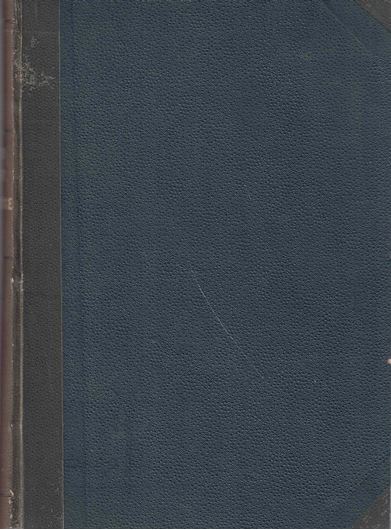 Die natürlichen Pflanzenfamilien nebst ihren Gattungen und wichtigeren Arten.. Nachträge II und III zum II.-IV. Teil über die Jahre 1987 bis 1904. Leipzig 1908. 379 S. gr8vo. Hardcover.