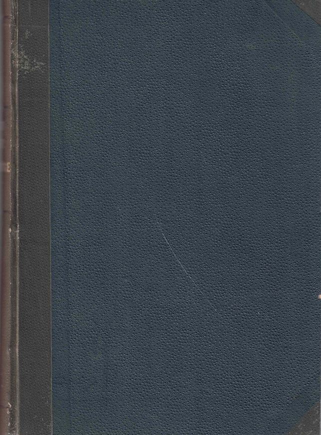 Die natürlichen Pflanzenfamilien nebst ihren Gattungen und wichtigeren Arten.. Nachträge II und III zum II.-IV. Teil über die Jahre 1987 bis 1904. Leipzig 1908. 379 S. gr8vo. Hardcover.