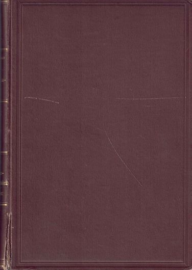Begr. von A. Engler, fortgeführt von L. Diels. Heft 033: Berger, A.: Liliaceae-Asphodeloideae-Aloineae. 1908.  817 figs. 1 plate.   347 p. 4to Hardcover.