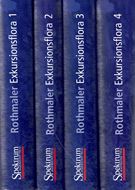 Exkursionsflora von Deutschland. 4 Bände. 1994 - 2002.gr8vo. Hardcover.