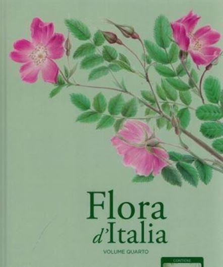 Flora d'Italia. 2nd  rev. ed. 4 volumes. 2017 - 2019. illus. CCX, 4473 p. 4to. Hardcover. - In Italian.