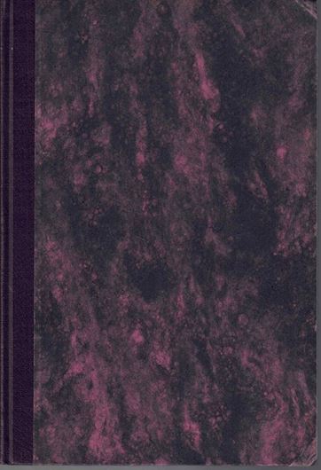 Zur Nomenklatur und Taxonomie von Digitalis L. 1960. (Bot.Jb. 70:2). 74 S. - (Gebunden mit:) Die kultivierten Digitalis - Arten. 1962. (Die Kulturpflanze, Beiheft 3). 149 S. gr8vo. Kartoniert.