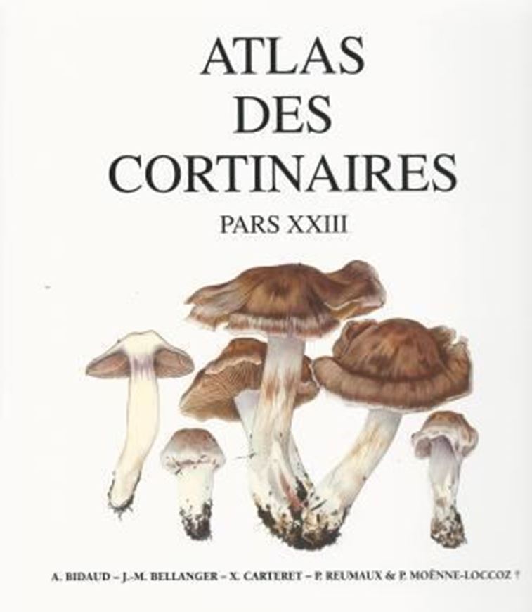 Vol. 23: Ed. by A. Bidaud, J.-M. Bellanger, X. Carteret et P. Reumaux: Section Saturnini (Hydrocybe). 2015. 32 col. plates. 1 booklet of text. gr8vo. In folder.