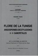 Flore de la Tunisie. Angiospermes- Dicotyledones: Apetales-Dialypetales-Gamopetales. 1979-1981. (Programme Flore et Vegetation Tunisienne, Partie Premier, vols. 1-2). Environ de 400 figures dans le texte. XXXIII,1190 p. gr8vo. Cartonné.