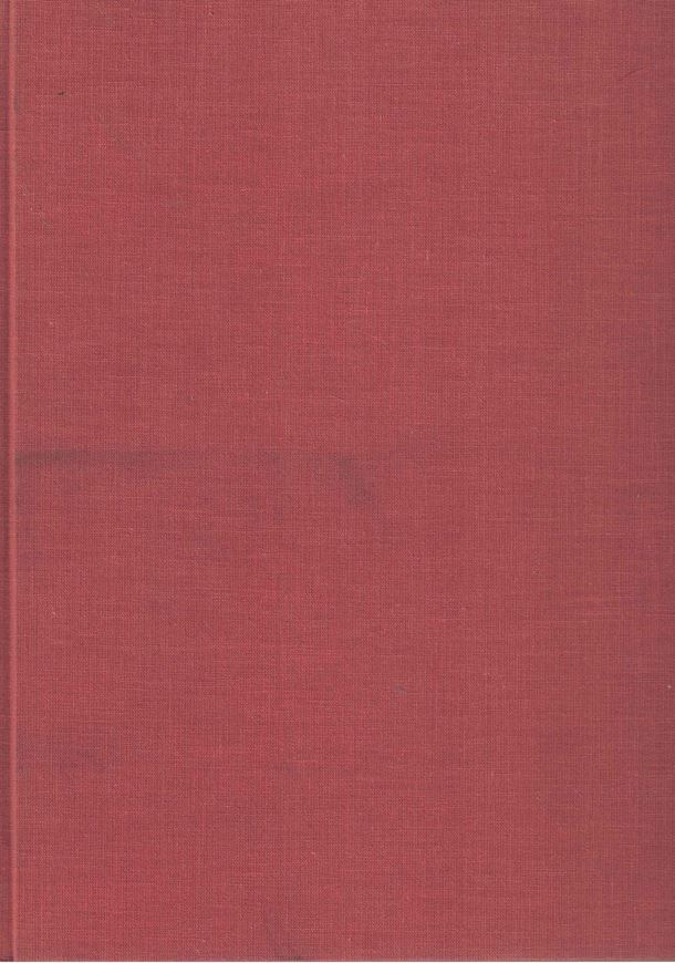 Die Arve in der Schweiz. Ein Beitrag zur Waldgeschichte und Waldwirtschaft der Schweizer Alpen. 1909.(Neue Denkschr. der Schweiz. Naturforsch.Ges.,XLIV). 1 Arvenkarte der Schweiz. 1 Waldkarte von Davos. 19 lithographische Spezialkarten. 9 lithographische Tafeln. 455 S. 4to. Leinen.