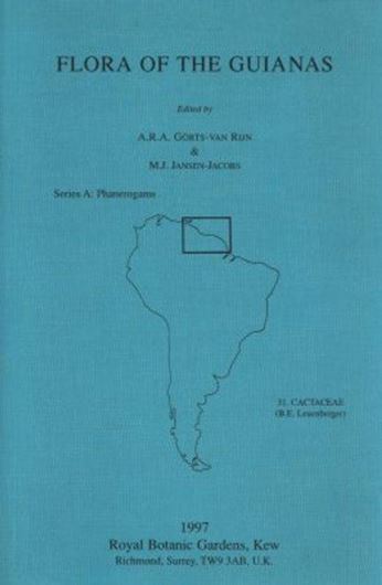 Series A: Phanerogams. Fascicle 018: Cactaceae. 1997. 16 figs. 63 p. gr8vo.