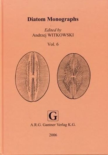 Edited by Andrzej Witkowski. Volume 06: Williams, David M. and Geraldine Reid: Amphorotia nov. gen., a new genus in the family Eunotiaceae (Bacillariophyceae), based on Eunotia clevei Grunow in Cleve and Grunow 1880. 2006. 21 photogr. pls. (SEM & LM). 153 p. gr8vo. Hardcover. (ISBN 978-3-906166-29-2)