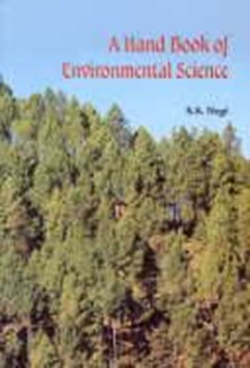 A Handbook of Environmental Science. 2008. VIII, 192 p. gr8vo. Hardcover.