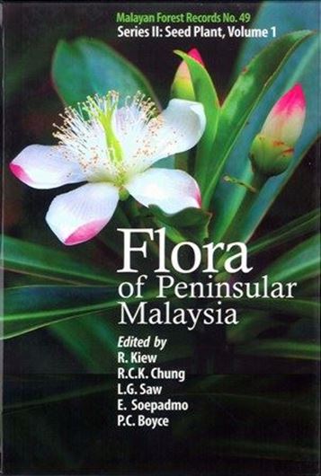 Ed. by B. S. Parris, R. Kiew, R. C. K. Chung, L. G. Saw and E. Soepadmo: Series II: Seed Plants. Volume 1. 2010. (Malaysian Forest Records, 49). 17 col.pls. Many line - figs. IX, 329 p. gr8vo. Hardcover.