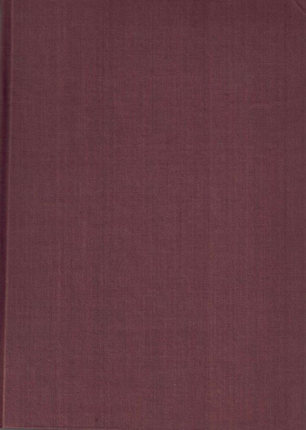 Verbreitungskarten brandenburgischer Leitpflanzen. Reihe 1 - 4. 1957 - 1962. (Wiss. Zs. der Pädagogischen Hochchule Potsdam, Mathem.-Naturwiss. Reihe, Jg.3,heft 1; Jg. 4,Heft 2; Jg.5, Heft 2; Jg. 7 Heft 1-2). 172 S. 4to Leinen.