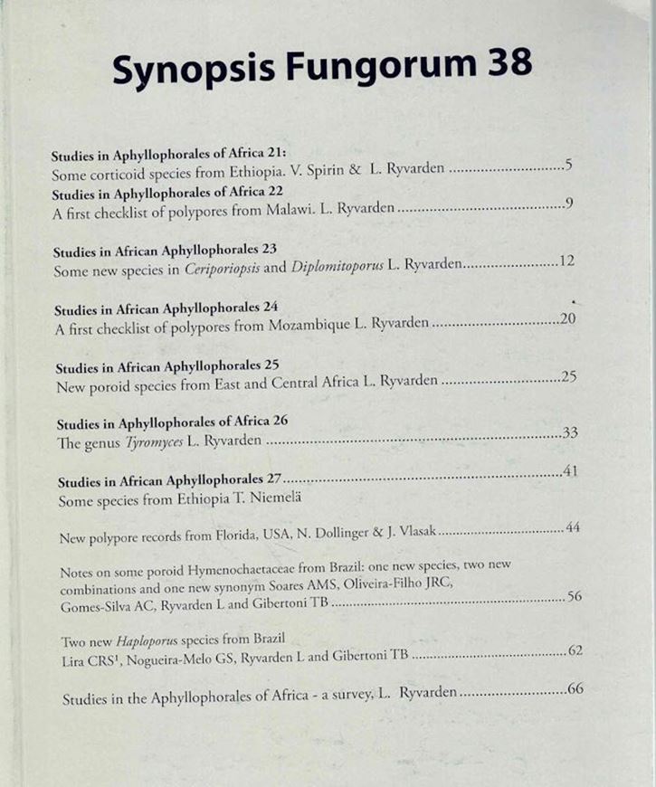Volume 38. 2018. (illus. ( col.) 67 p. gr8vo. Paper bd-