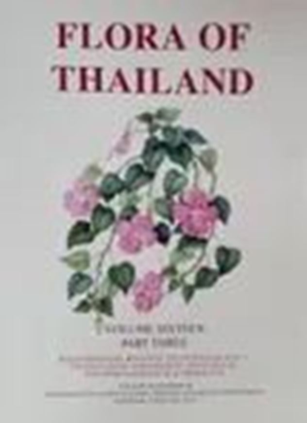 Volume 16:3: Balsaminaceae, Bixaceae, Celastraceae (part 2), Crassulaceae, Geraniaceae, Pedaliaceae, Pentaphragmataceae & Piperaceae. 2024. 28 col. pls. 225 p. gr8vo. Paper bd.