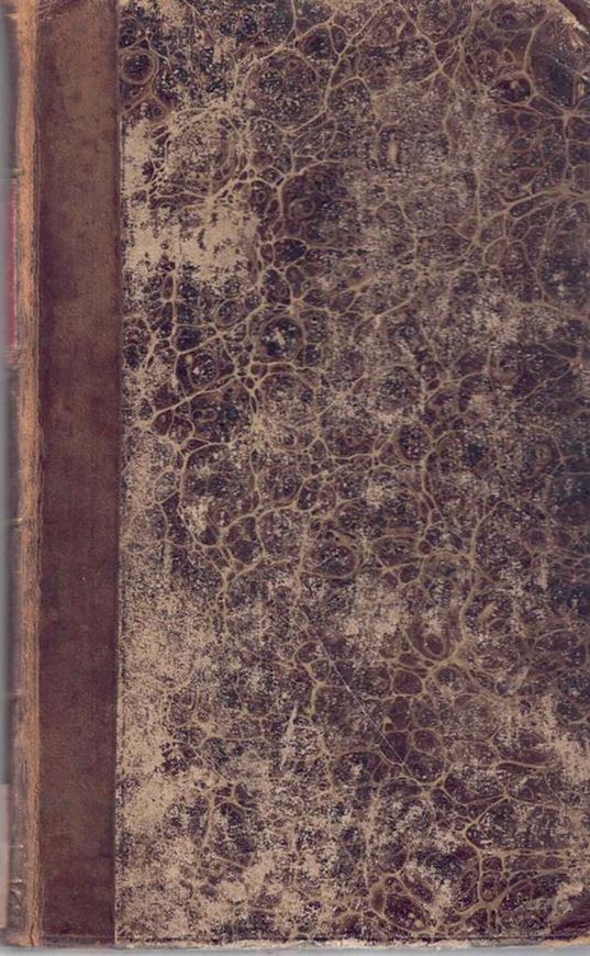 Flora der Mark Brandenburg und der Niederlausitz.  Erste Abtheilung: Phanerogamen. 1827. Zahklreiche nicht numerierte lithogr. gefaltete Tafeln. XXIV,, 491 S. gr8vo. Halbleder.