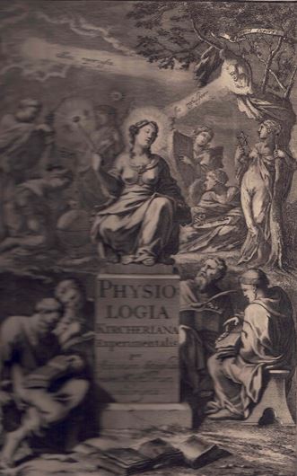Physiologia Kircheriana Experimentalis: Qua Summa Argumentorum Mutitudine Et Varietate Naturalium scientia per exerimenta Physica, Mathematica, Medica, Chymica, Musica, Magnetica, Mechanika comprobatur atque stabilitur Quam et Vastis Operibus Ad.m.Rev. di Athanasii Kircheri extraxit, Et in hunc ordinem per classes Redigit.  Romae, Ano M.DC.LXXV Joannes Kestlerrus, Authoris discipulus...