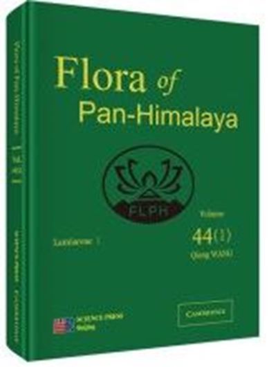 Volume 44(1): Lamiaceae I. 2019. illus. (= line-drawings & dot maps). 236 p. gr8vo. Hardcover.- In English.